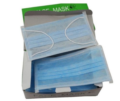 100pcs DISPOSABLE SURGICAL FACE DUST CLEANING Ear Loop Flu Medical MASK ON SALE