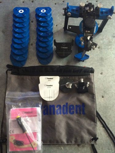 Panadent PSH Magnetic Articulator, Kois Mounting Platform, and accessories