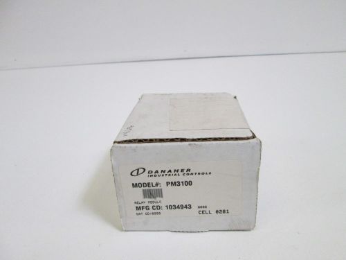 DANAHER RELAY MODULE PM3100 *FACTORY SEALED*