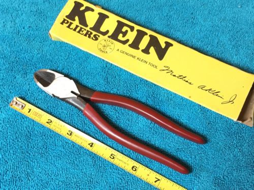 ***NEW*** GENUINE KLEIN TOOLS D220 7 DIAGONAL CUTTING ELECTRICAL PLIERS 7&#034;
