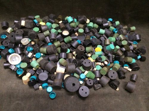 LOT Rubber Stoppers, Corks, Lids, Filter Tops, stopper, cork