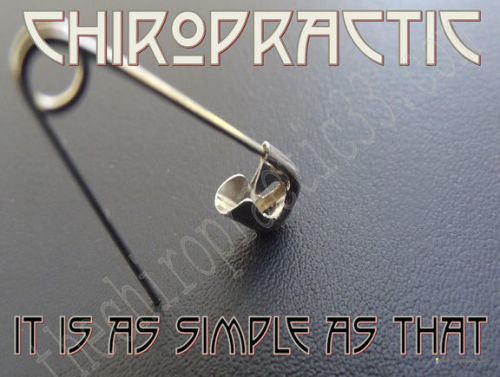 Chiropractic It is as simple as that poster for the Chiropractor  FREE SHIPPING