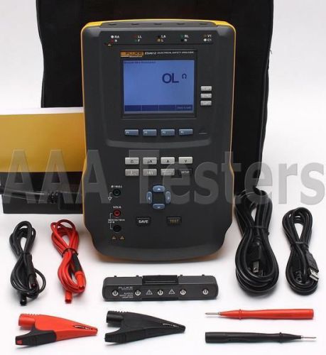Fluke esa612 115v ac electrical safety analyzer medical equipment tester esa-612 for sale