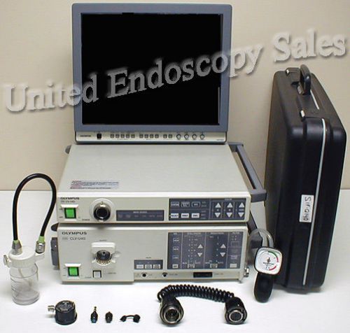 OLYMPUS Evis Exera CV-140 Video Enteroscope SIF-Q140 System Endoscope Warranty!!
