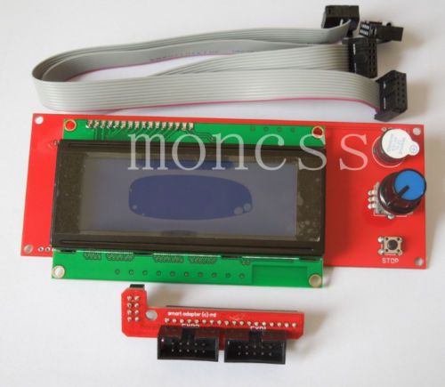 Reprap Ramps V1.4 smart 20*4 2004 LCD Display controller adapter for 3D printer