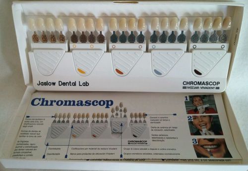 Ivoclar Vivadent Chromascop Dental Shade Guide in box
