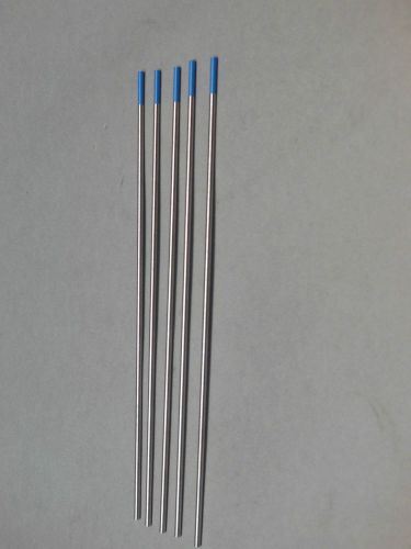 5 pcs of 1/8&#034;* 7&#034;,blue wl20, 2% lanthanated tungsten welding &amp; tig electrodes for sale