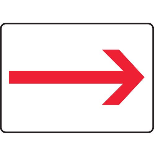 Fire exit sign, 7 x 10in, r/wht, sym, surf mext556vs for sale