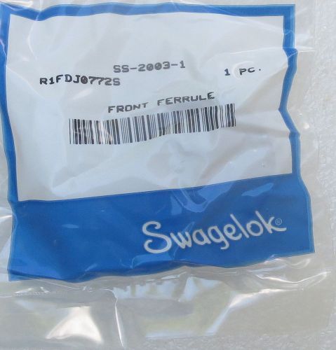 Swagelok 1.25&#034; Stainless Steel Front Ferrule  SS-2003-1 Sevral Avail New