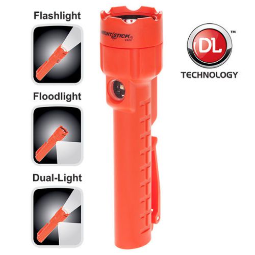 Nightstick Flashlight w/Dual Magnets