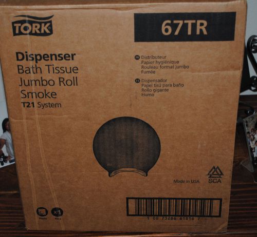 Tork 67TR Toilet Tissue Single Jumbo Roll Dispenser