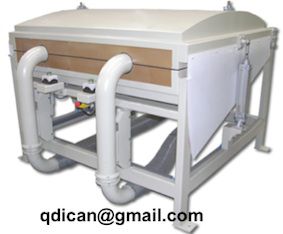 Automatic vacuum cushion machine