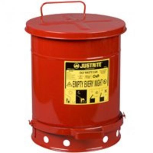 Oily waste can 10 gal justrite mfg company combustible waste containers 09300 for sale