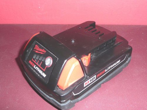((L@@K)) Milwaukee M18&#034; Red lithium Compact Battery Pack 48-11-1815