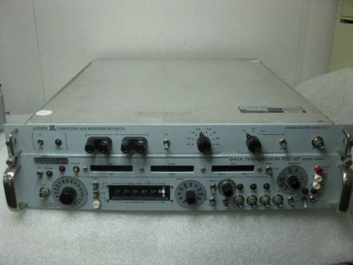 Aydin Data Transmission Test Set 604M-I &amp; Diphase 612, 356-0021-506 and 356-0021