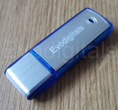 NEW EVODIGITALS 2GB USB MEMORY STICK DIGITAL COVERT VOICE RECORDER DICTAPHONE