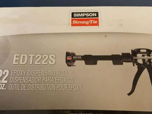 Simpson EDT22S  Strong-Tie Steel Epoxy Gun Steel