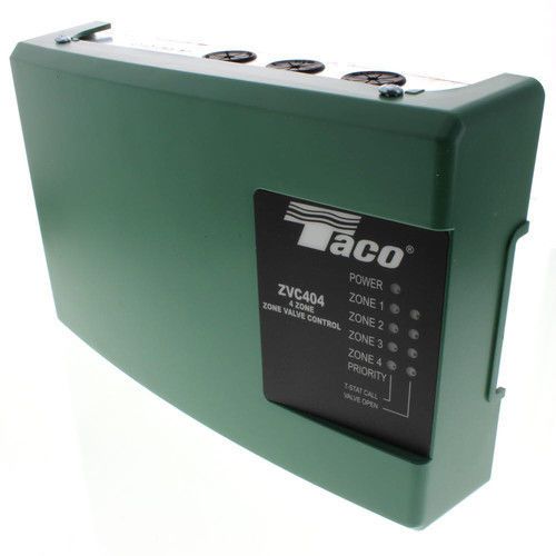 BRAND NEW TACO ZVC404-4 FOUR ZONE VALVE CONTROL MODULE WITH PRIORITY