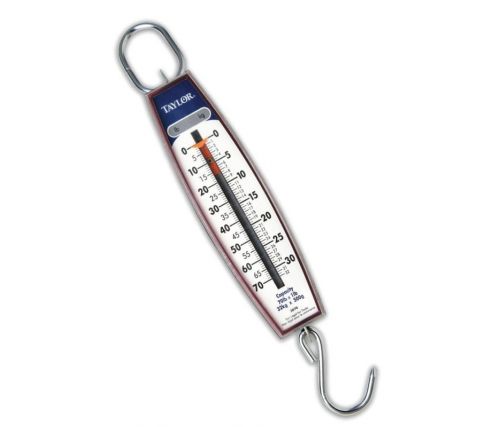 TAYLOR 3070 Mechanical Hanging Scale,Linear,Steel *1C*
