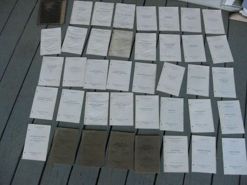 (39) 1914-19 GENERAL ELECTRIC COMPANY Instruction Books +Binder - Schenectady NY