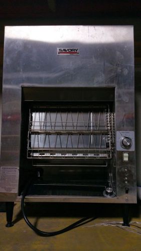 3 INDUSTRIAL COMMERCIAL MERCO SAVORY C40VS STAINLESS STEEL CONVEYOR TOASTER 240V