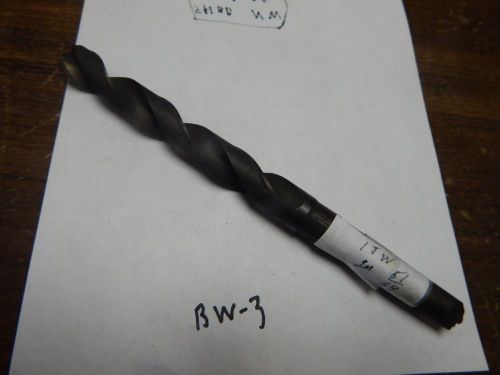 ITW 51/64&#034; x # 2 Taper Shank Twist Drill Bit