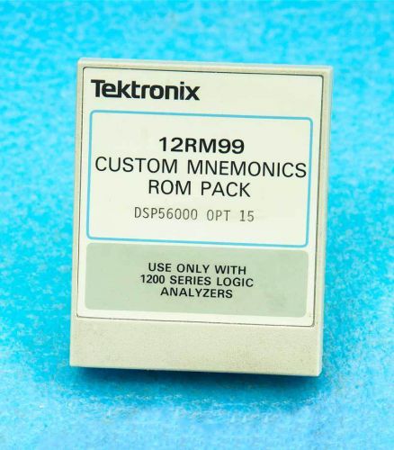 Tektronix 12rm99 opt 15 dsp 56000 custom mnemonics rom pack for sale