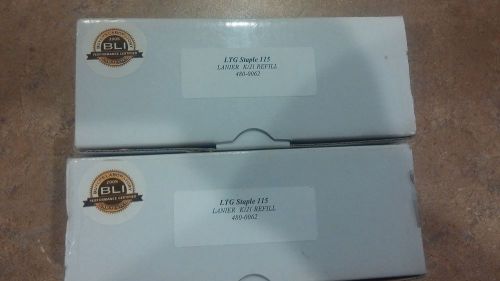BLI LTG Staple 115 Lanier K/J1 Refill 480-0062 2 New Open Boxes  25000 total