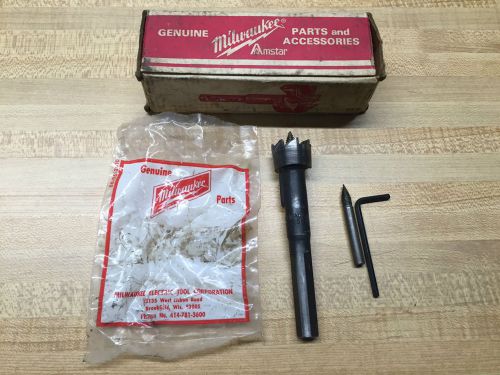 Milwaukee 1&#034; selfeed bit - 48-25-1001 - used in box with hardware for sale