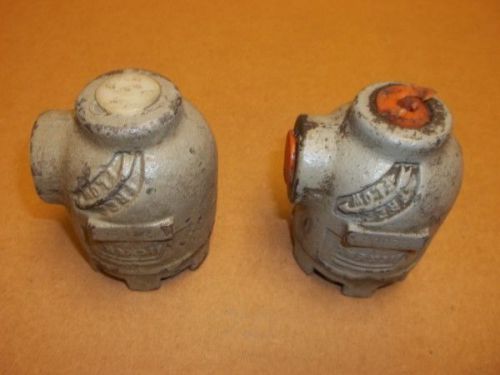 Lot of 2 - new 3/8” vickers c2805 right angle check valve for sale