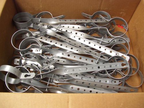 30 Galvanized Steel  DWV Pipe Hangers for 2&#034; Pipe 14&#034; LONG