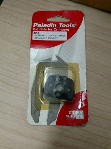Paladin Tools 2662 75-Ohm HDTV Die Set for Crimpers