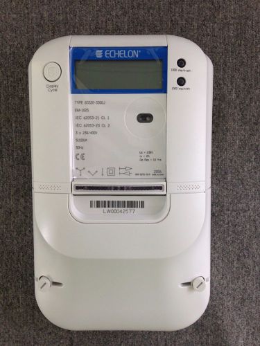 Echelon Lonworks EM-1023 Poly-Phase IEC Residential Electricity Meter NEW