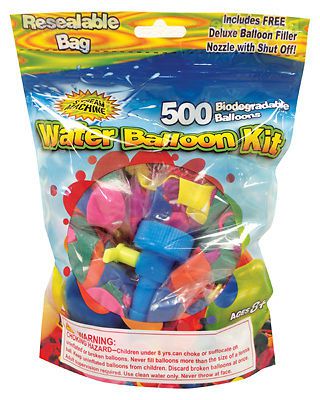 Water Sports 80086 Water Balloon Accessory Refill Kit-BALLOON REFILL KIT
