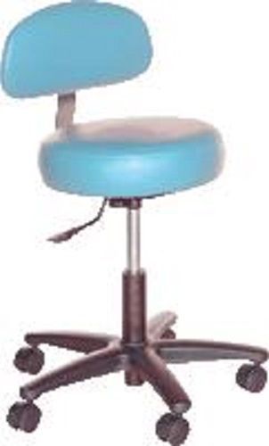 Galaxy Pneumatic Stool with Back, Blue New In Box