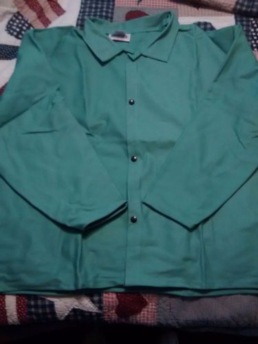 NEW Westex Proban FR-7A  Green Cotton Welding Jacket -4XL (3XL)