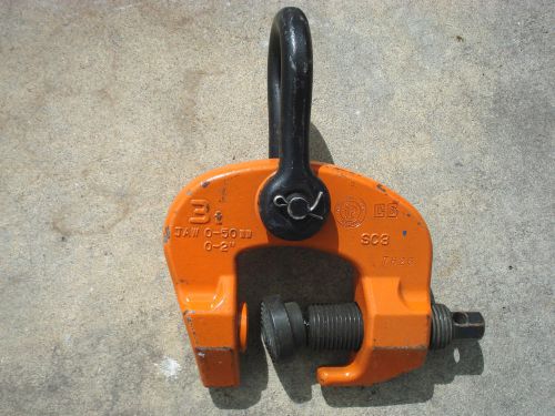 Exc. crosby ip 3 ton positioning screw clamp model ipsc. free ship stock 2701461 for sale