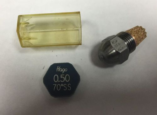 HAGO .50 GPH 70 DEGREE SS SEMI SOLID NOZZLE (5070SS, 030G2237)