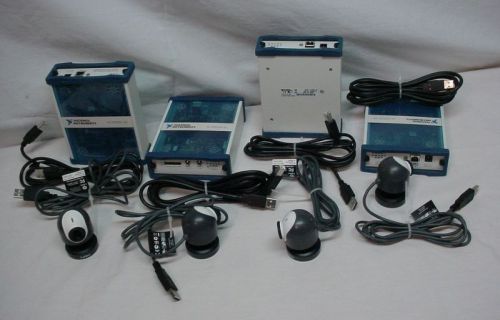 (4) National Instruments NI SPEEDY 33 DSP Module &amp; (4) Labtec Cameras