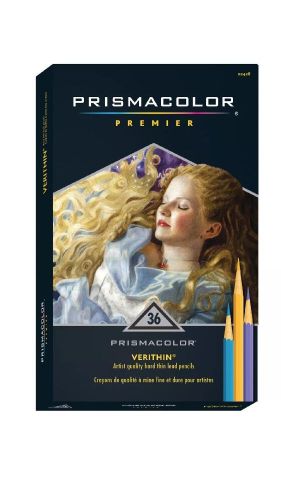 Prismacolor Premier Verithin 36 Colored Pencils