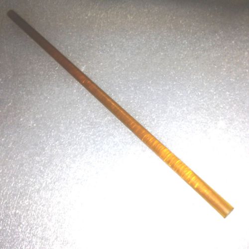 Ultem 1000  natural rod stock ( 3/8 in ), .375&#034; x 8.75 &#034;, 1 pc for sale