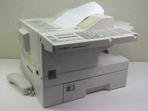 Minolta Fax Machine - Missing Telephone Cradle on Back (MinoltaFax 5600)