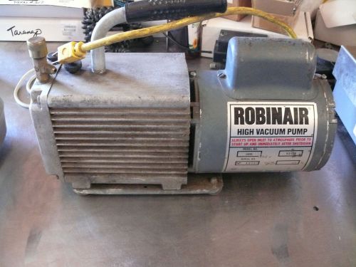 Robinair 15101 high vacuum pump 4.5 cfm for sale