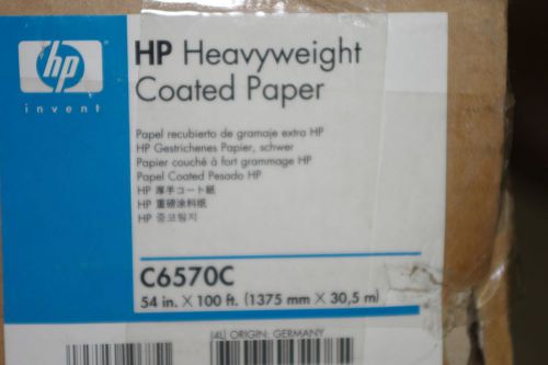 NEW HP C6570C 2 Rolls of Heavyweight Coated paper *FREE SHIPPING*