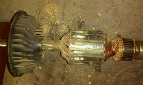 Heavy duty Milwaukee magnetic drill arbor motor