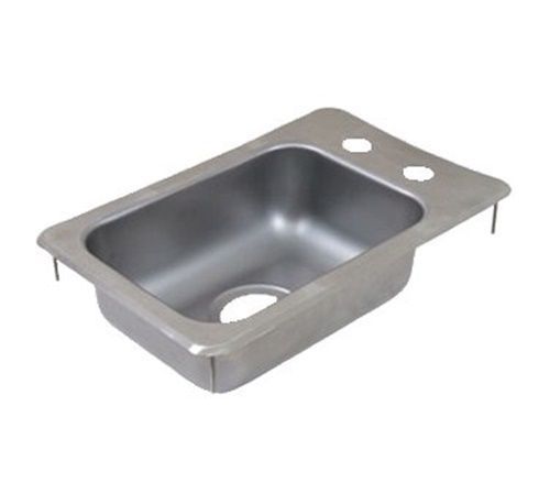 John boos pb-disink101405 drop-in sink - 10&#034; one compartment 10&#034;w x 14&#034; x 5... for sale