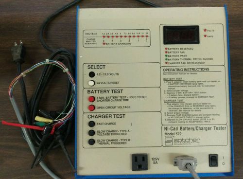 Sotcher Model 572 Ni-Cad Battery and Charger Tester