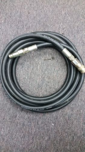 Parker no-skive 421-8 wp hydraulic hose (2000 psi) sae100r1at-8 1/2&#034; 25 ft long for sale