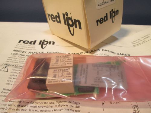 NIB RED LION PAXCDS10 DUAL SETPOINT 5AMP RELAY OUTPUT OPTION CONTROL CARD MODULE