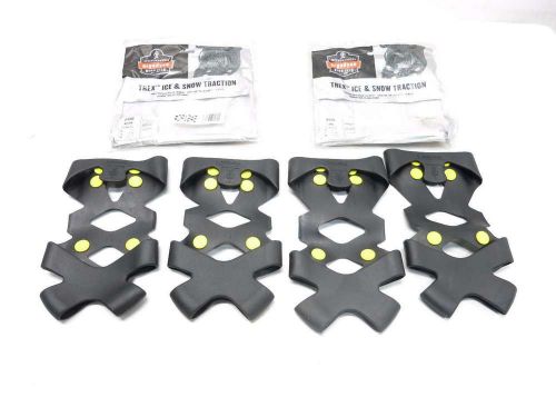 LOT 2 NEW ERGODYNE ASSORTED 6300 TREX MEDIUM LARGE TRACTION CLEAT SLEEVE D527214